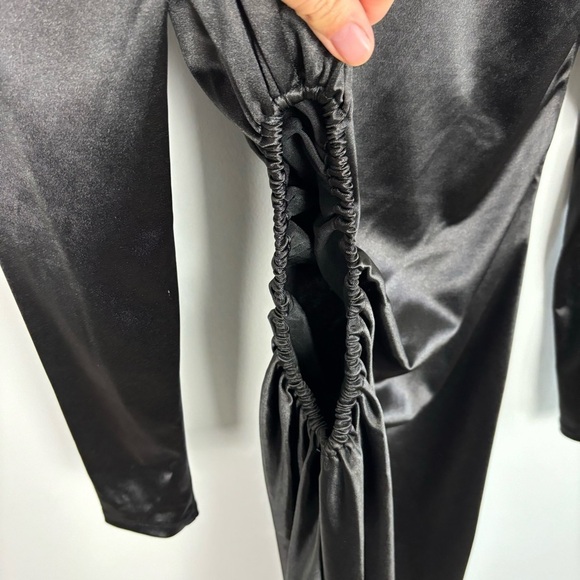 Michael Costello x REVOLVE Daya Midi Dress in Black - Picture 4 of 12